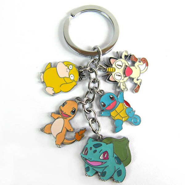 pokemon anime keychain