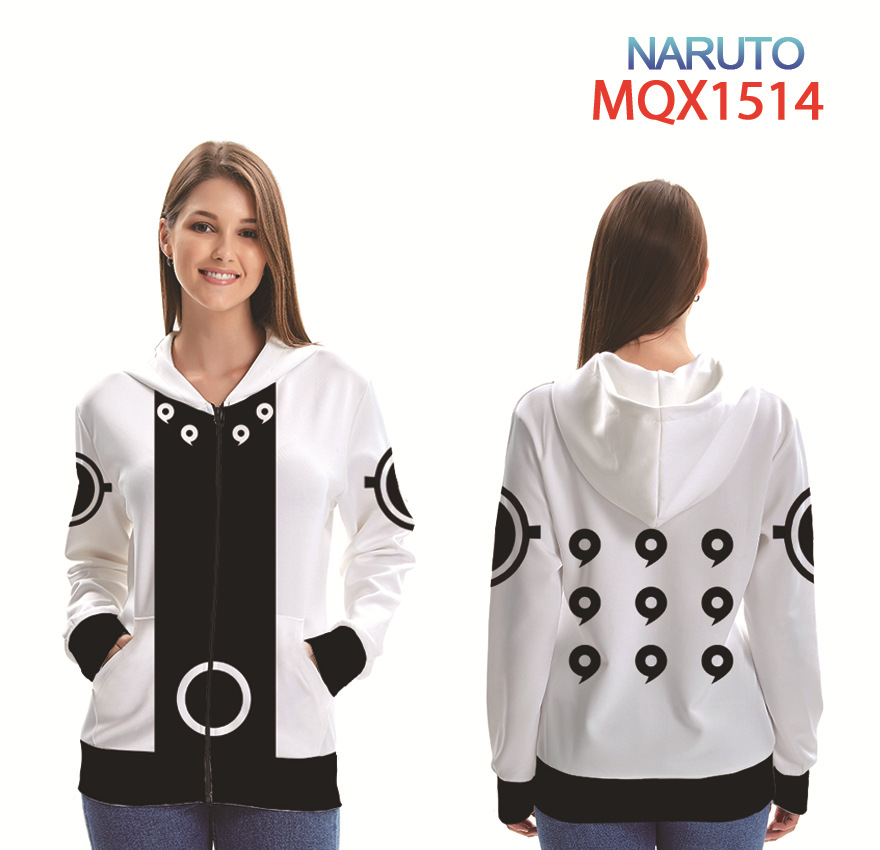 naruto anime hoodie 2xs to 4xl