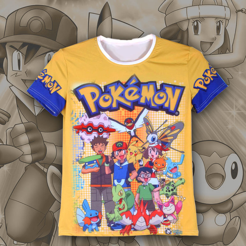 pokemon anime tshirt 2xs to 5xl