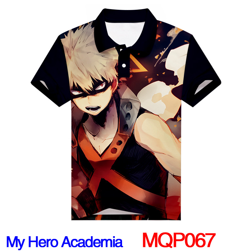 my hero academia anime 3d printed tshirt M to 3xl