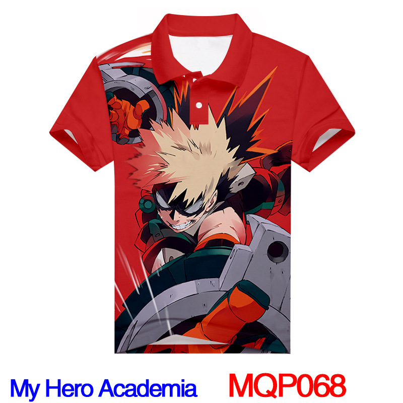 my hero academia anime 3d printed tshirt M to 3xl