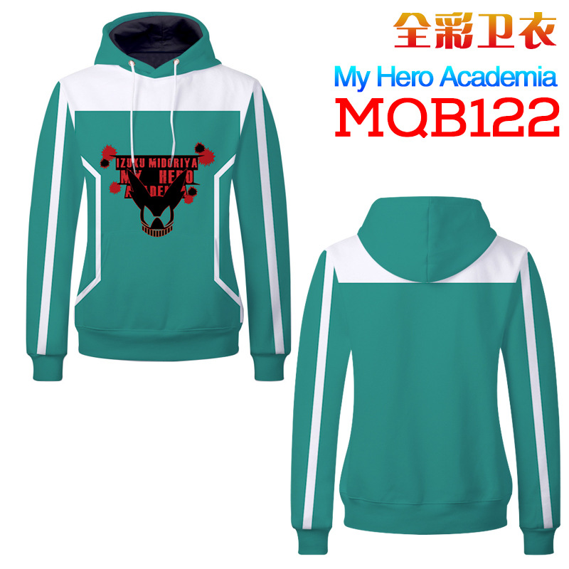 my hero academia anime 3d printed hoodie 2xs to 4xl