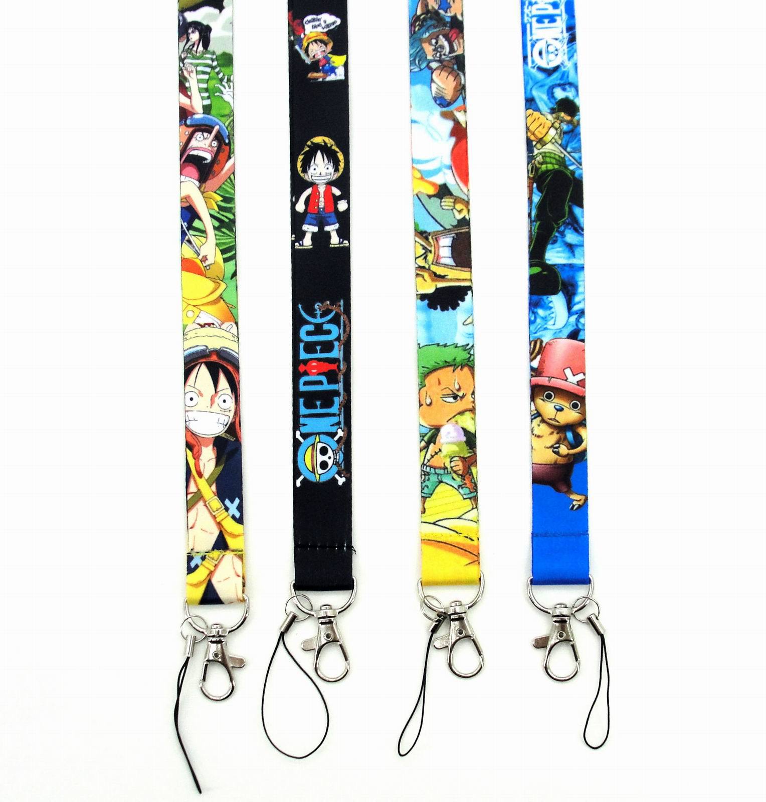 one piece anime Lanyard keychain price for 10 pcs 92cm random selection