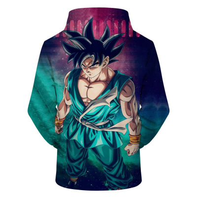 dragon ball 3d printed hoodie 2xs to 4xl