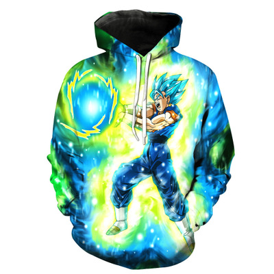 dragon ball 3d printed hoodie 2xs to 4xl