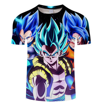 dragon ball anime 3d printed tshirt 2xs to 4xl