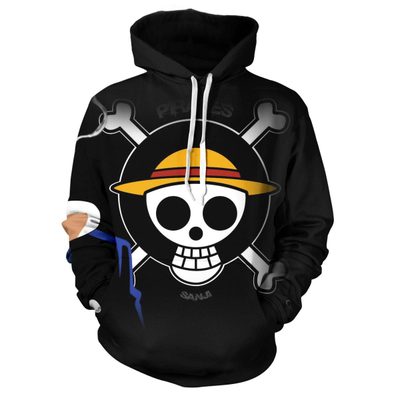 one piece anime 3d printed hoodie 2xs to 4xl