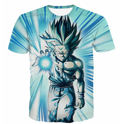 dragon ball anime 3d printed tshirt 2xs to 4xl