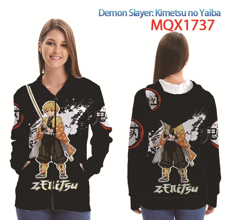 demon slayer anime 3d printed hoodie 2xs to 4xl