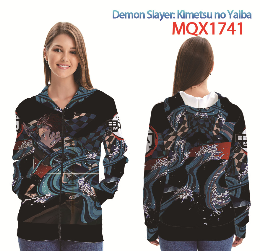 demon slayer anime 3d printed hoodie 2xs to 4xl