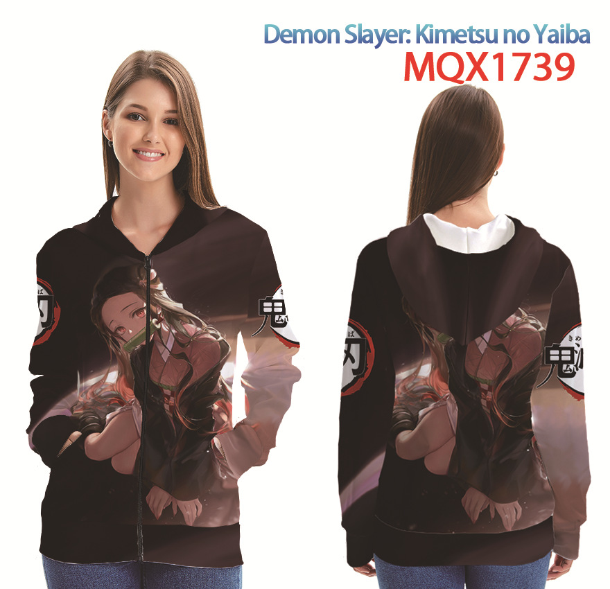 demon slayer anime 3d printed hoodie 2xs to 4xl