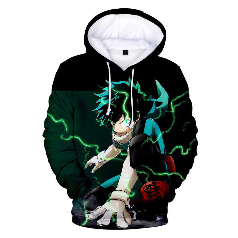 my hero academia anime 3d printed hoodie 2xs to 4xl