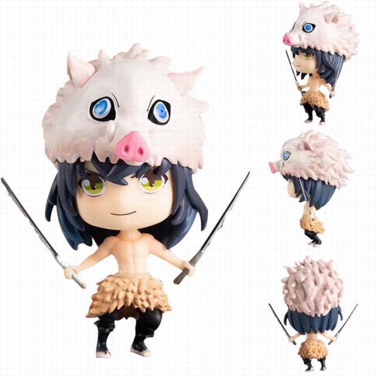 Demon Slayer Kimets Q version Hashibira Inosuke Boxed Figure Decoration Model 8CM 0.1KG a box of 105