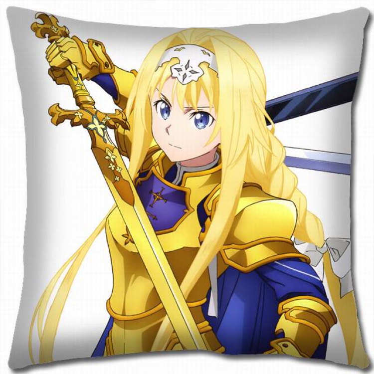 Sword Art Online Double-sided full color pillow cushion 45X45CM-d5-2=303A