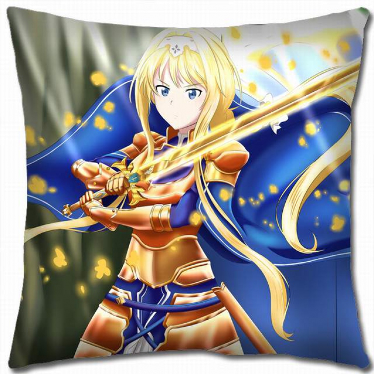 Sword Art Online Double-sided full color pillow cushion 45X45CM-d5-380