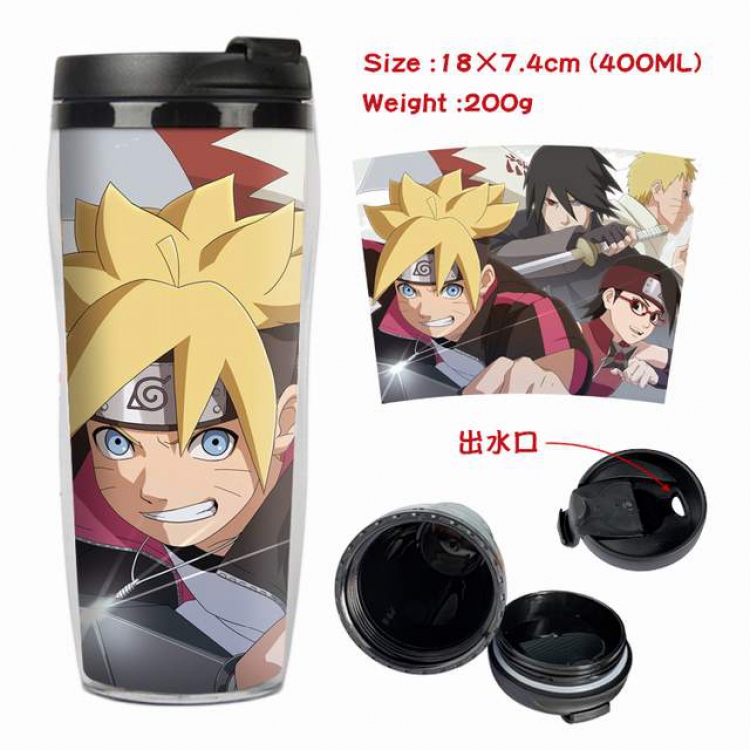 Naruto Starbucks Leakproof Insulation cup Kettle 18X7.4CM 400ML Style H