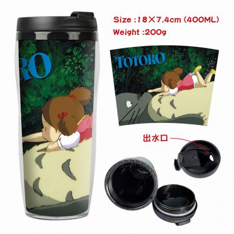 Totoro Starbucks Leakproof Insulation cup Kettle 18X7.4CM 400ML Style B