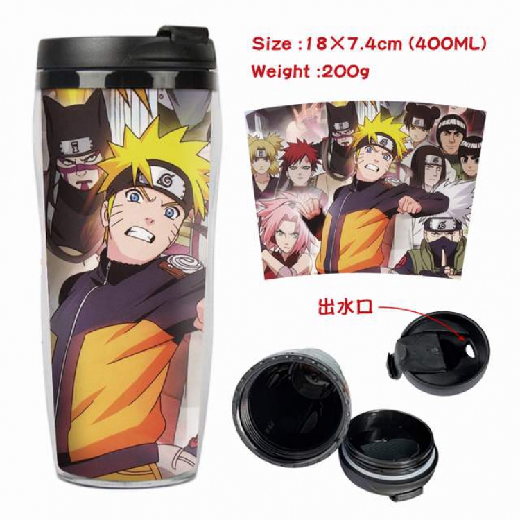 Naruto Starbucks Leakproof Insulation cup Kettle 18X7.4CM 400ML Style A