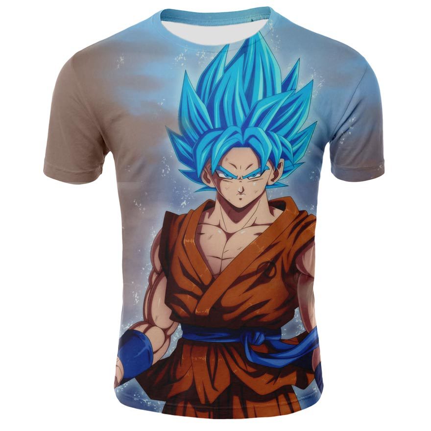 dragon ball anime 3d printed tshirt 2xs to 4xl