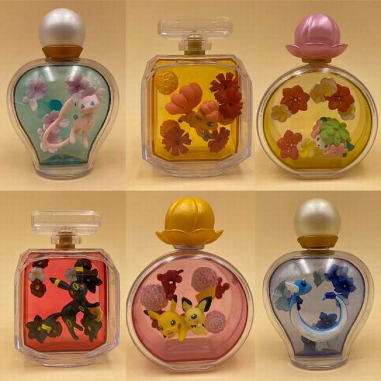 Pokemon a set of 8 Perfume Boxed Figure Decoration Model 8CM 425G a box of 40 sets