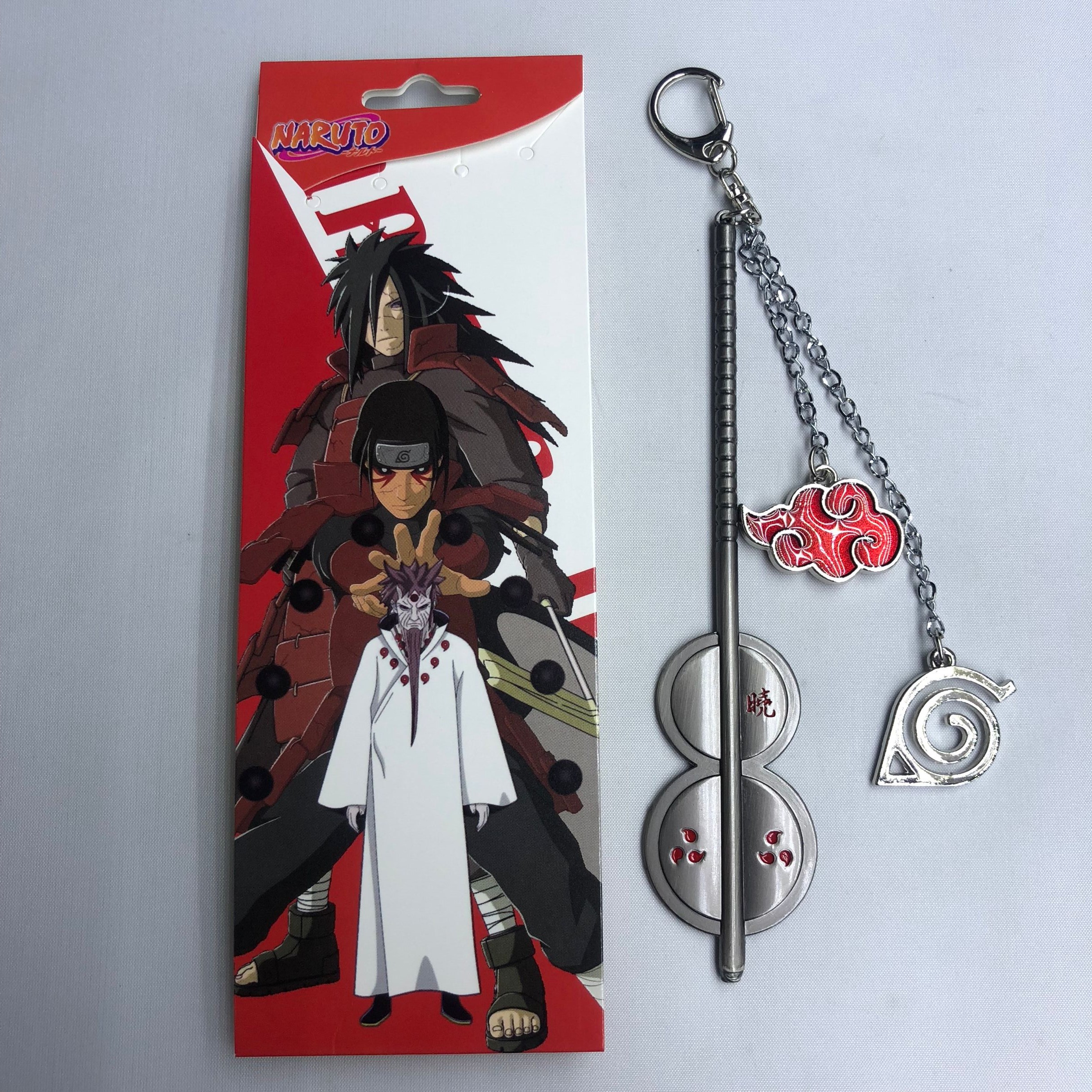 naruto anime weapon keychain