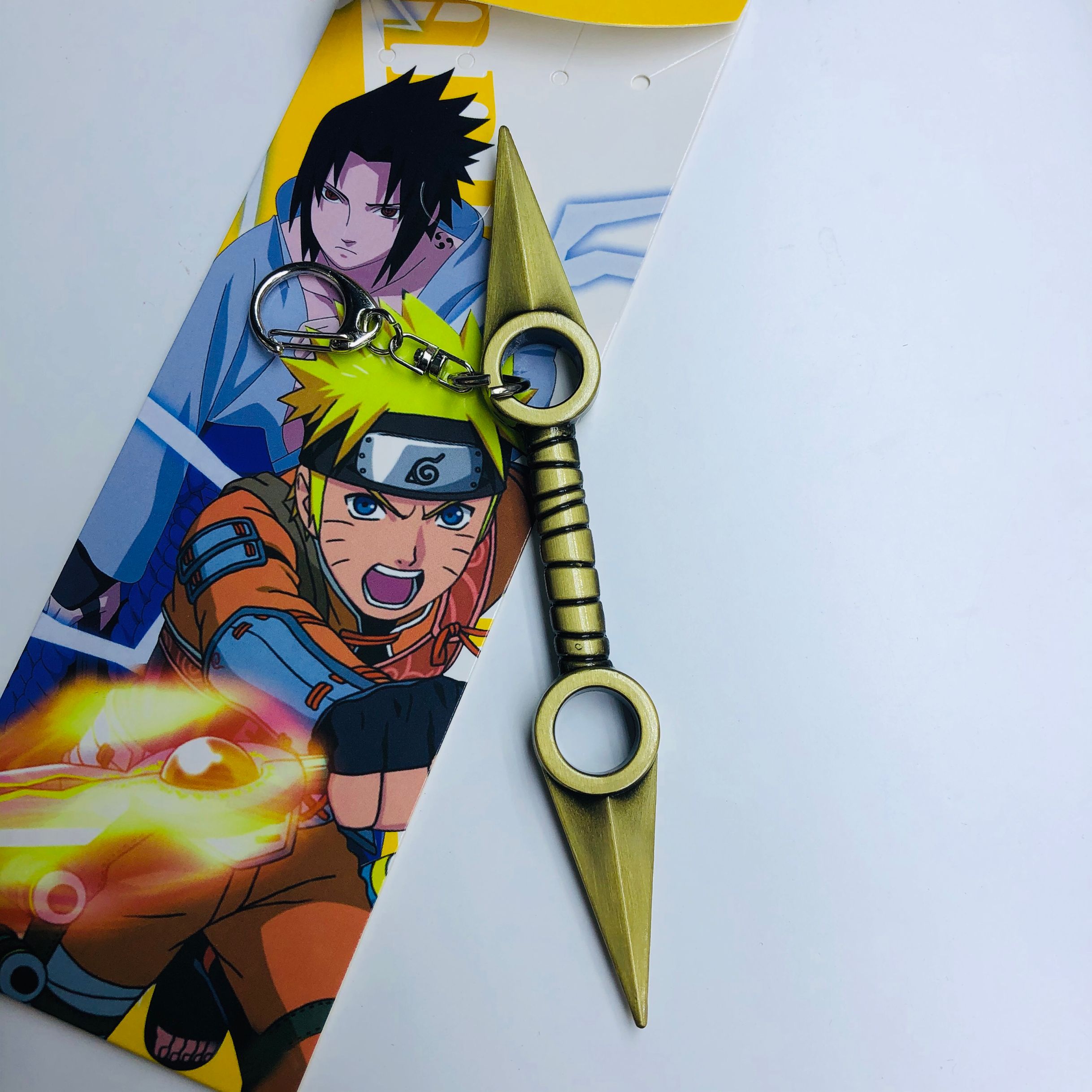 naruto anime weapon keychain