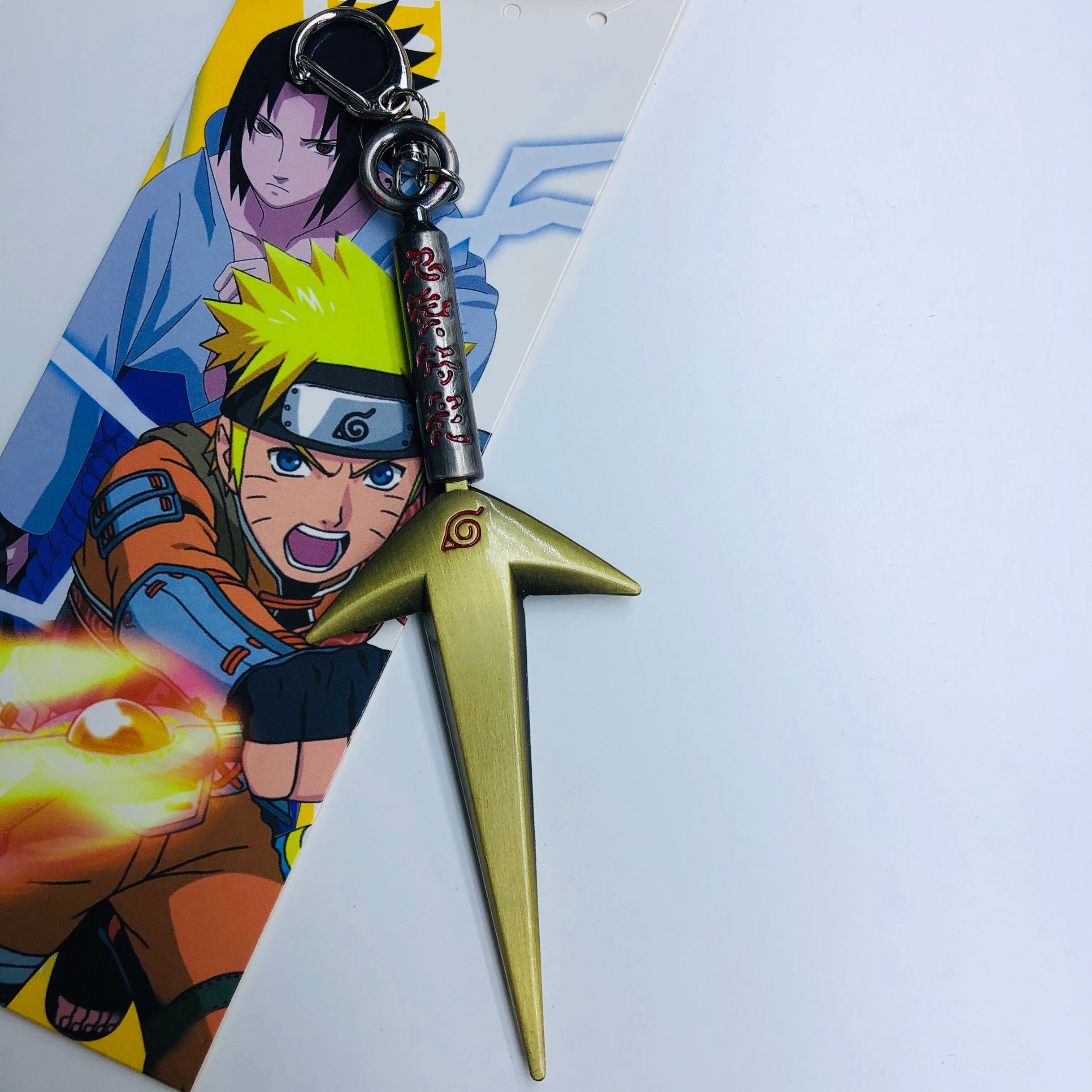 naruto anime weapon keychain