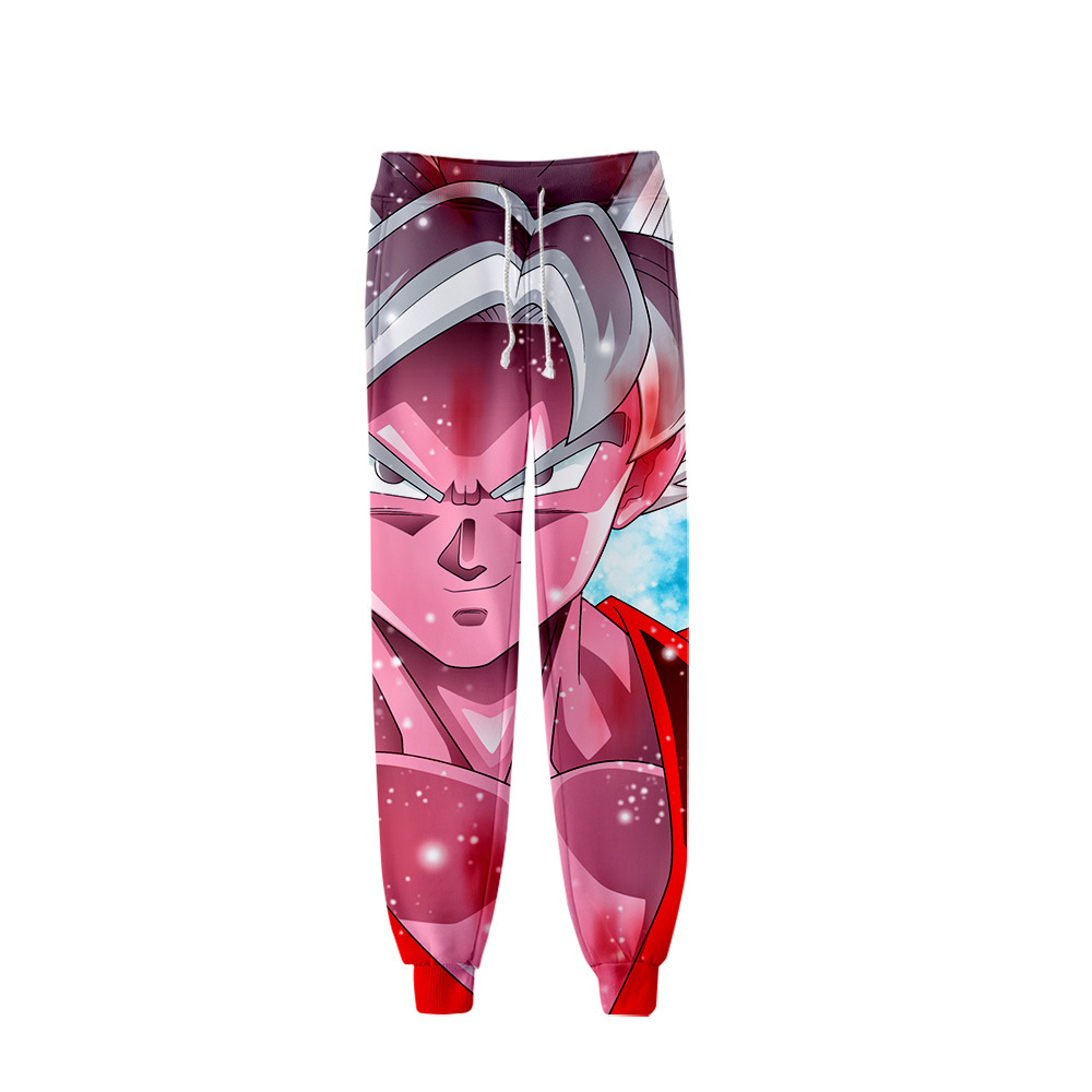 dragon ball anime 3d printed pants 2xs to 4xl