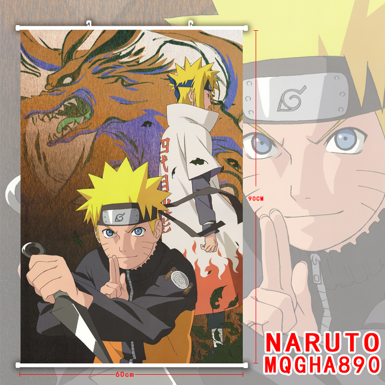 naruto anime wallscroll 60*90cm