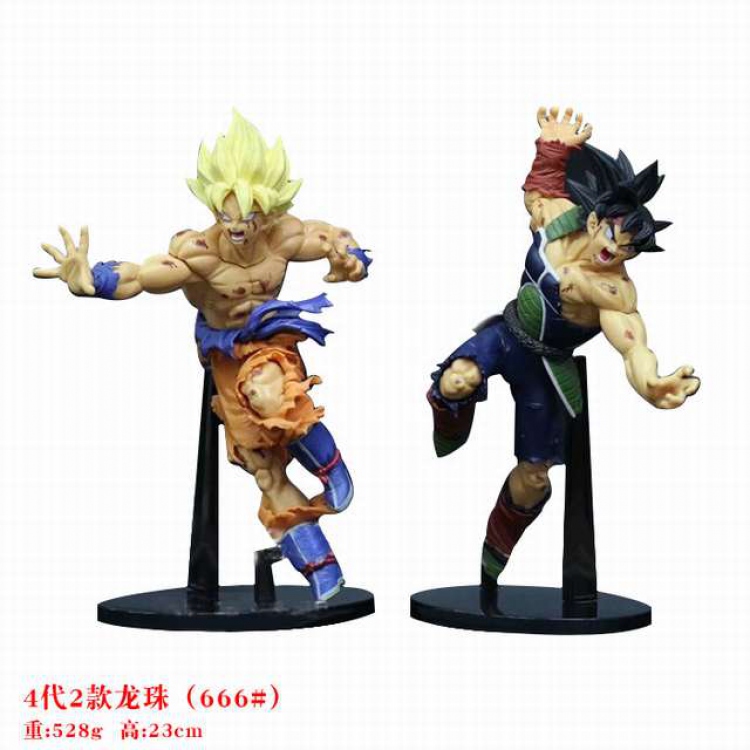 Dragon Ball Bagged Figure Decoration Model a set of 2 23CM 528G