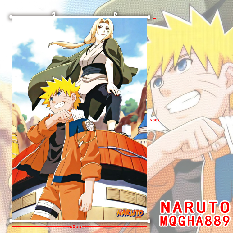 naruto anime wallscroll 60*90cm