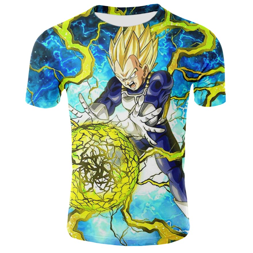 dragon ball anime 3d printed tshirt 2xs to 4xl