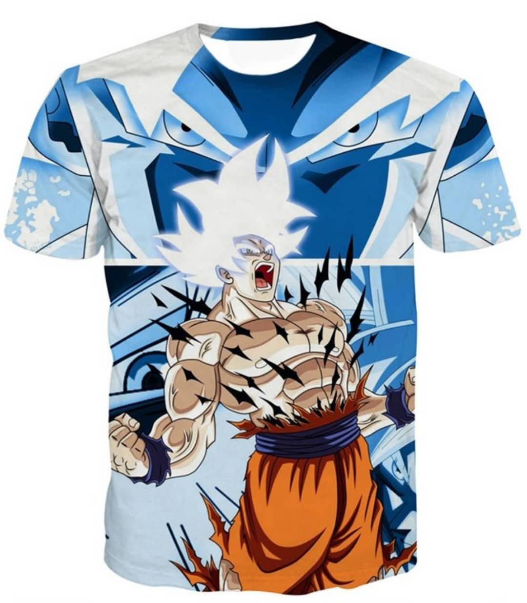 dragon ball anime 3d printed tshirt 2xs to 4xl