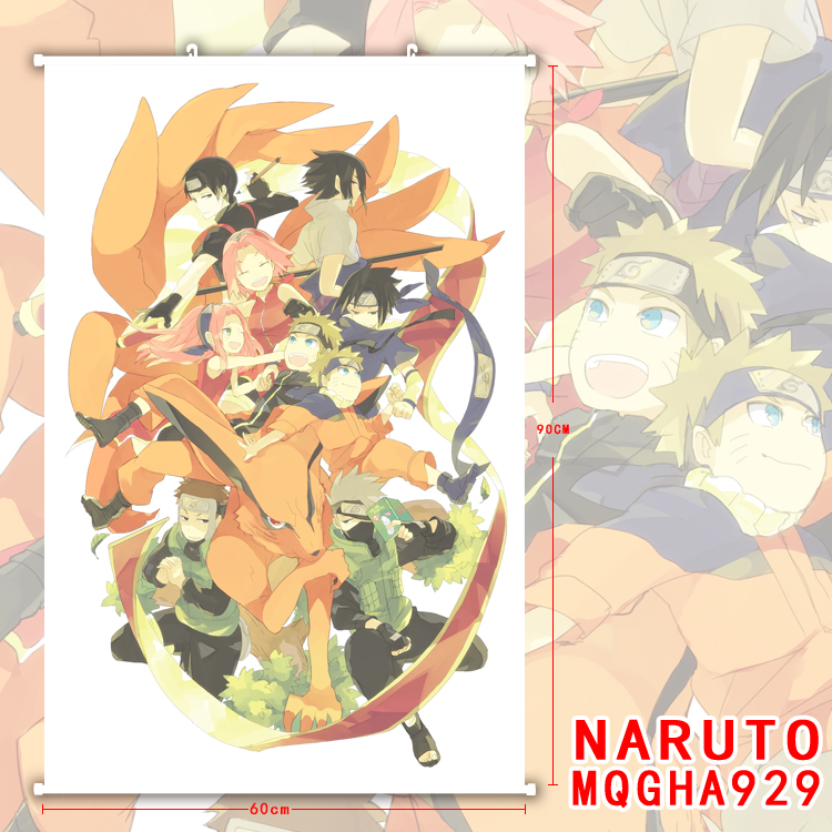 naruto anime wallscroll 60*90cm