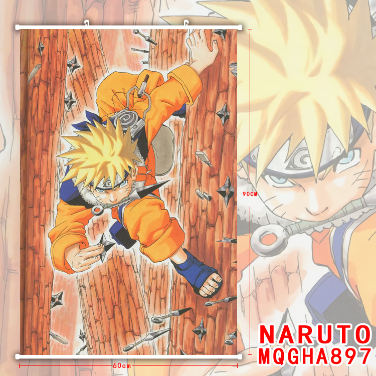 naruto anime wallscroll 60*90cm