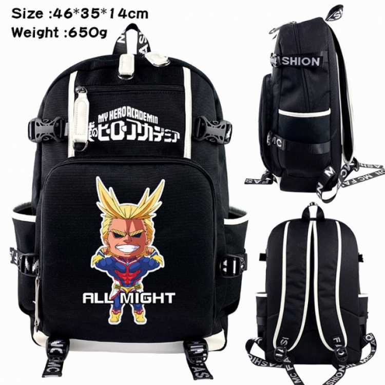 My Hero Academia Anime Backpack Student Backpack School Bag 46X35X14CM 650G