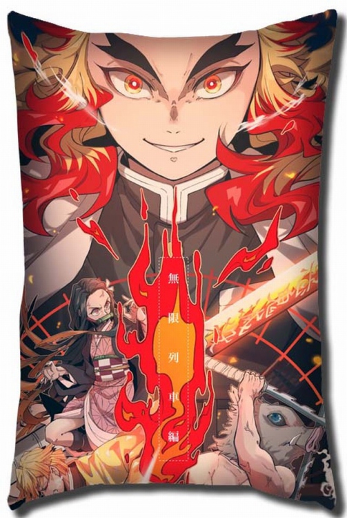 Demon Slayer Kimets Anime double-sided long pillow 40X60CM Book three days in advance