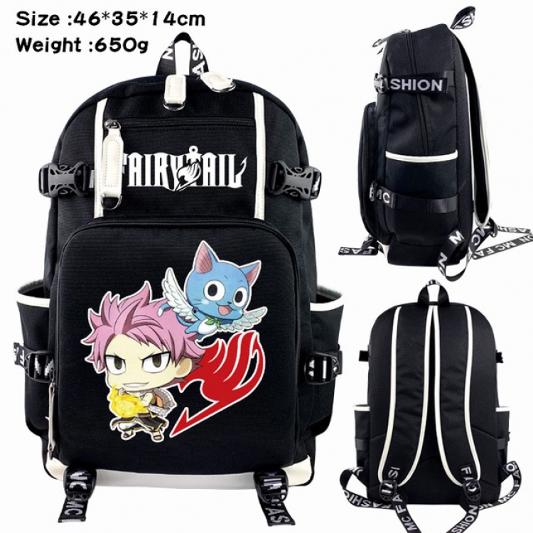 Fairy Tail Anime Backpack Student Backpack School Bag 46X35X14CM 650G