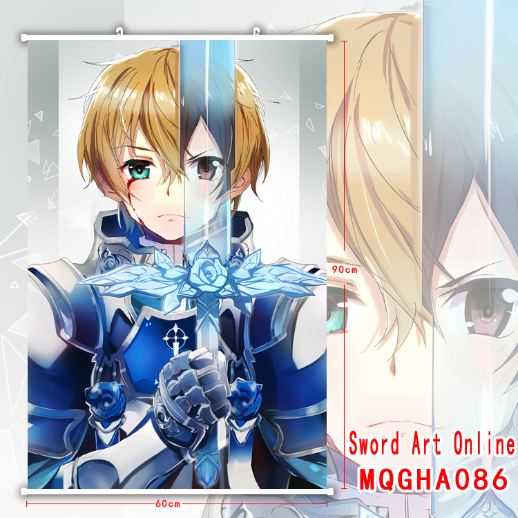 sword art online anime wallscroll 60*90cm