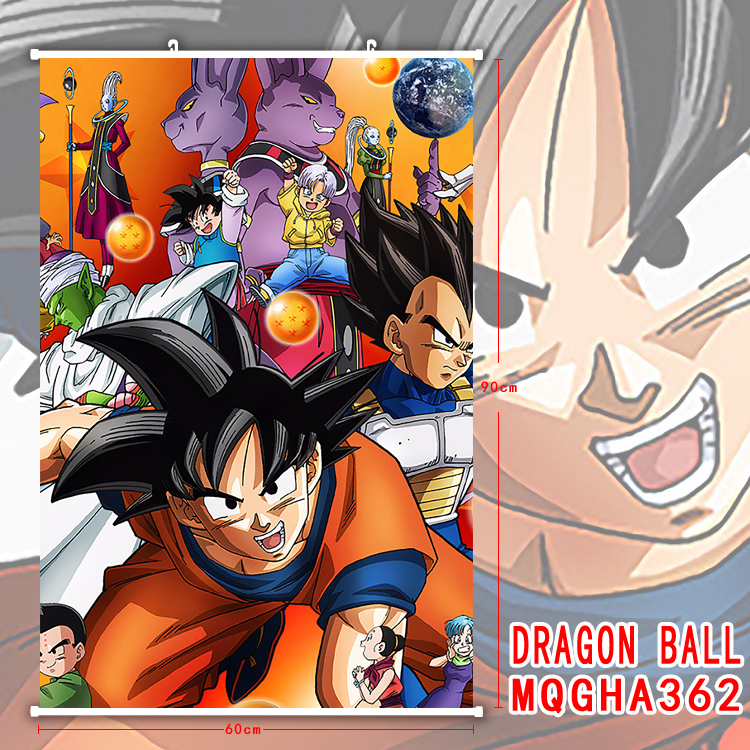 dragon ball anime wallscroll 60*90cm