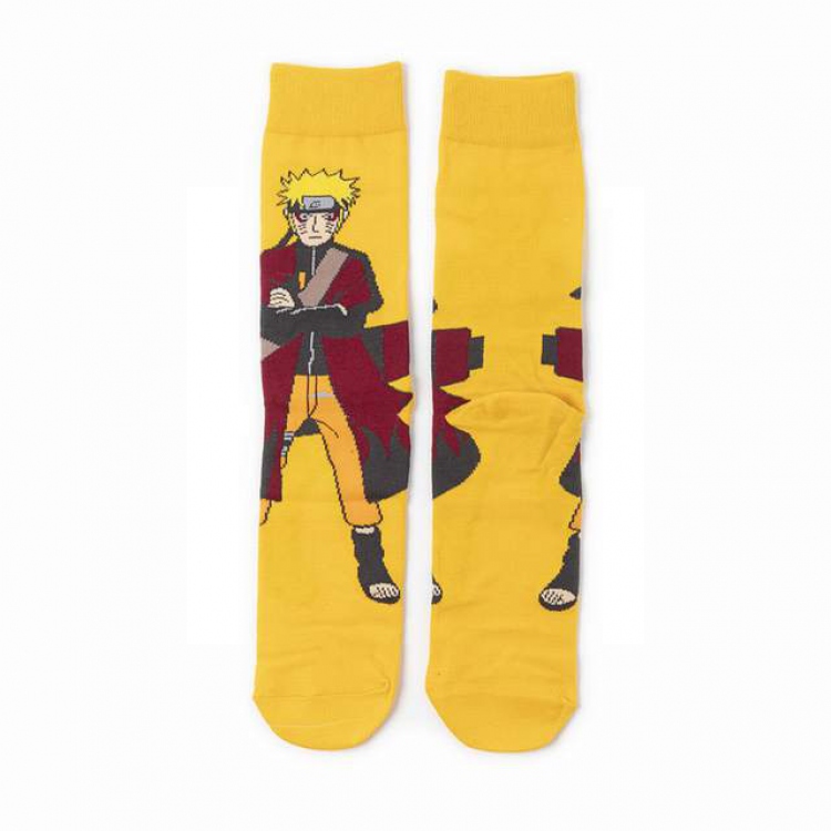 Naruto Uzumaki Naruto Anime cartoon tide socks cotton unisex socks straight socks price for 5 pcs