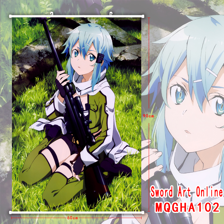 sword art online anime wallscroll 60*90cm