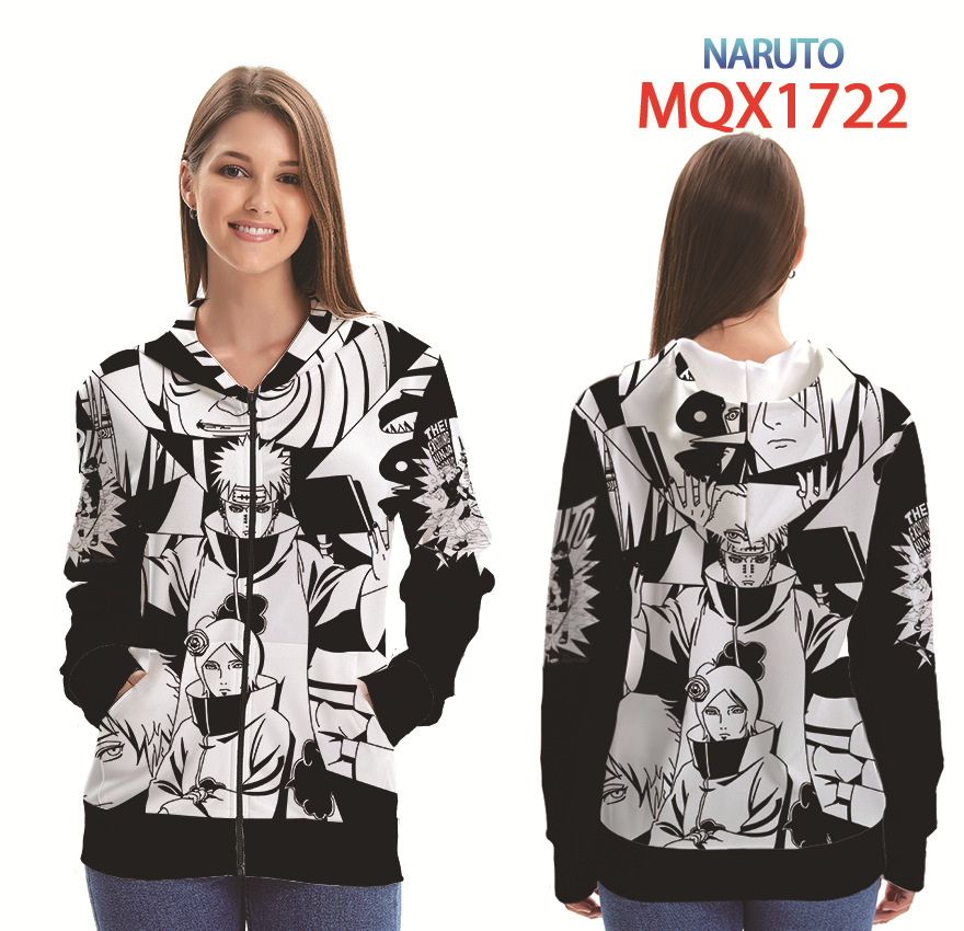 naruto anime hoodie 2xs to 4xl