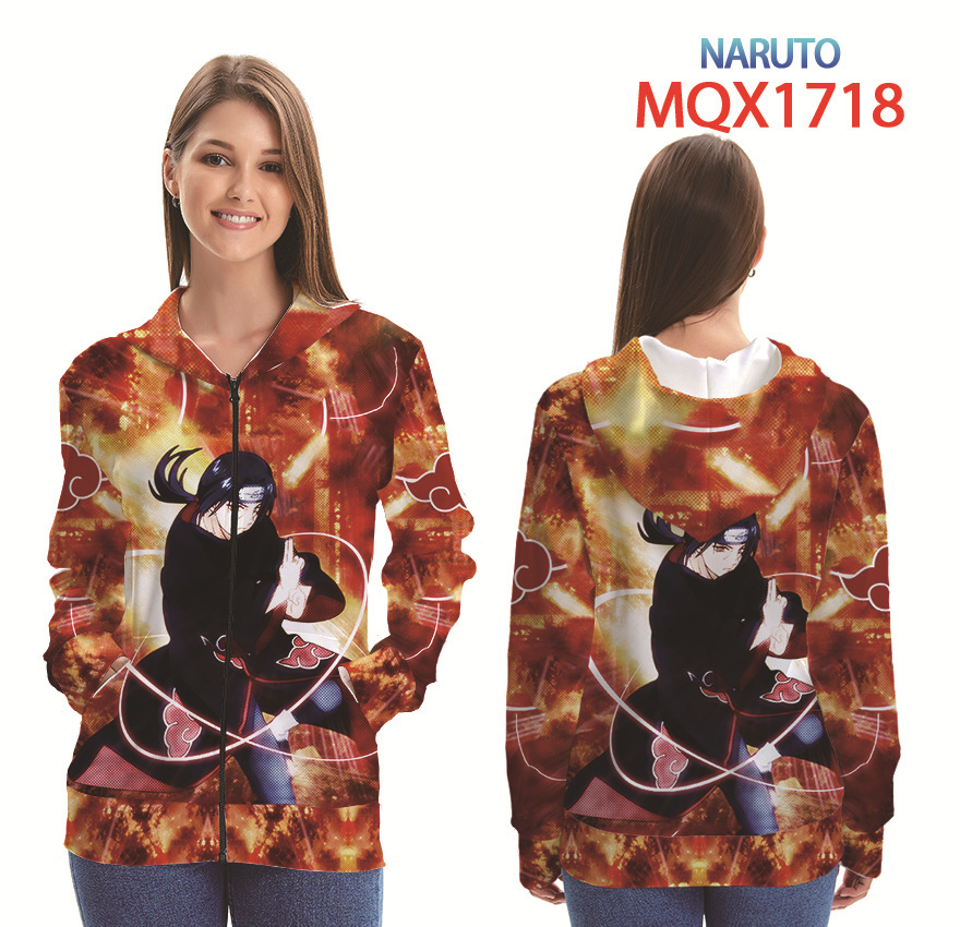 naruto anime hoodie 2xs to 4xl