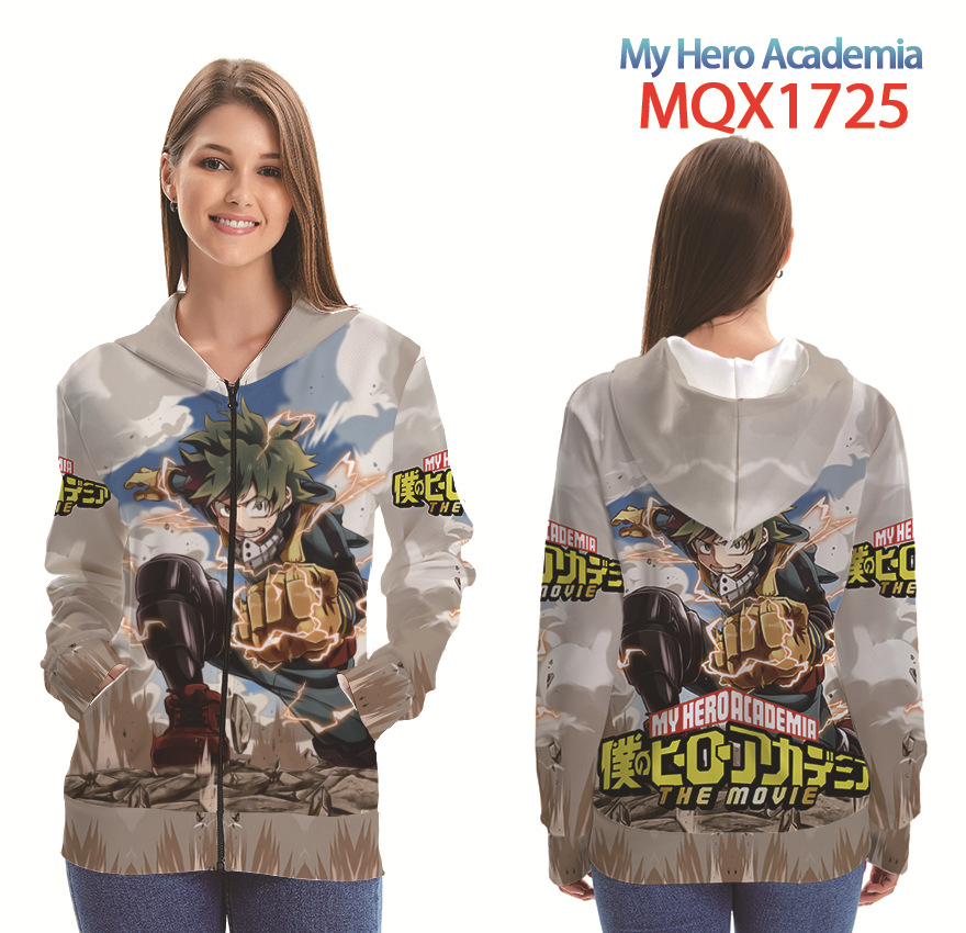 my hero academia anime hoodie 2xs to 4xl