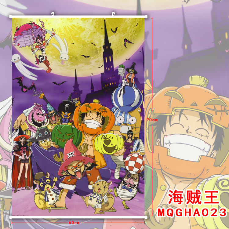 one piece anime wallscroll 60*90cm