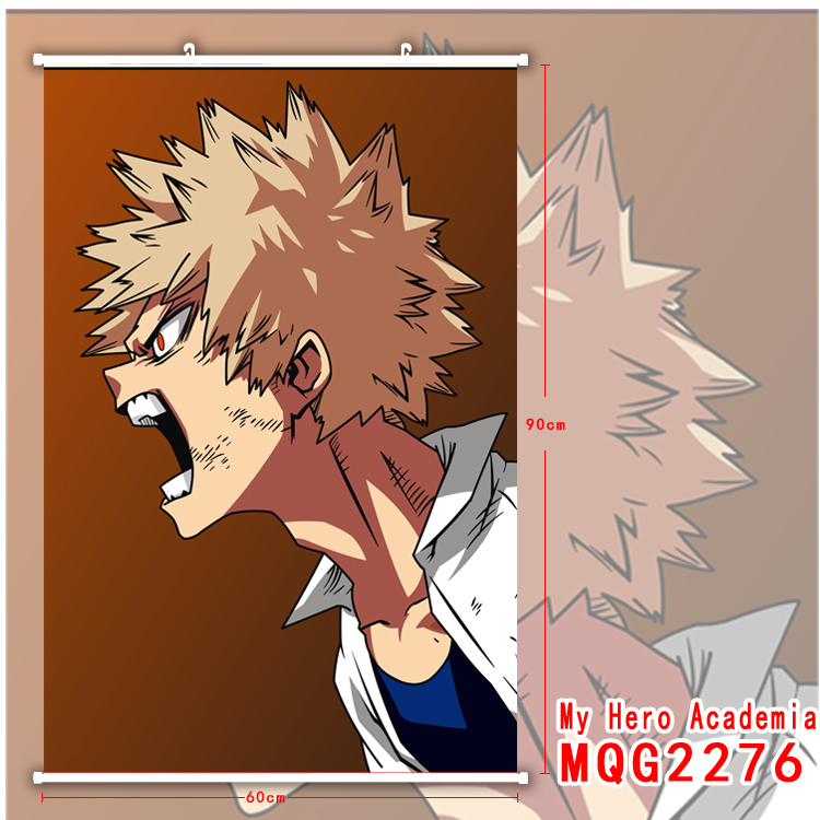 my hero academia anime wallscroll 60*90cm