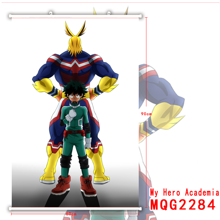 my hero academia anime wallscroll 60*90cm