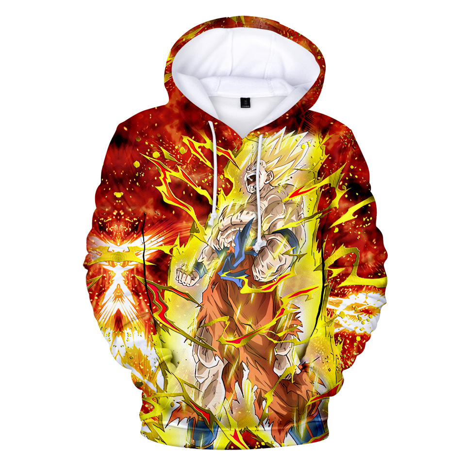 dragon ball anime 3d printed hoodie 2xs to 4xl