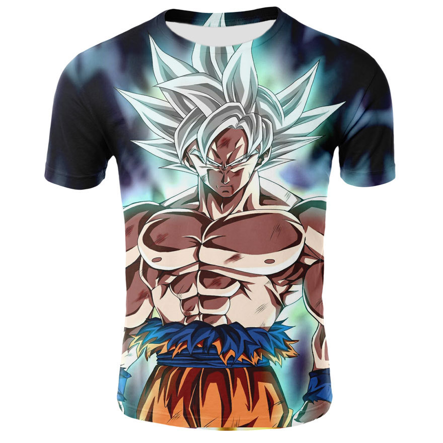 dragon ball anime 3d printed tshirt 2xs to 4xl